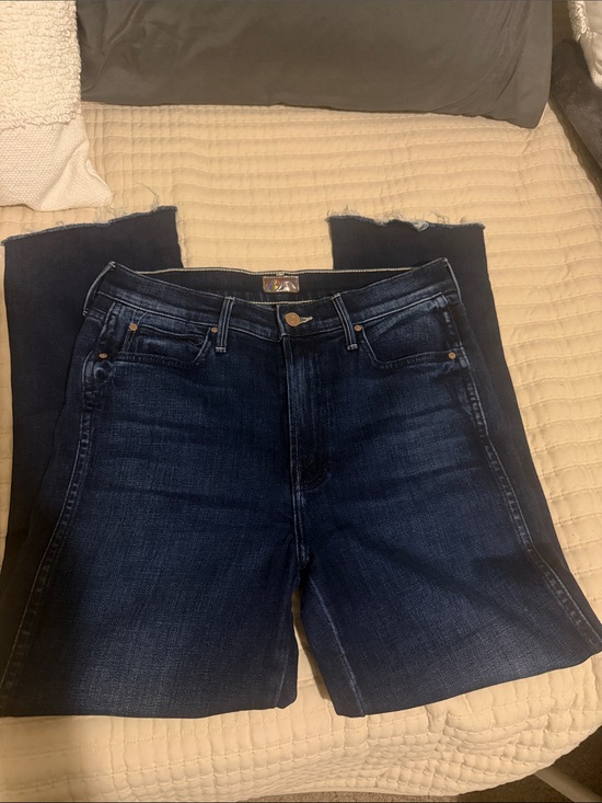 MOTHER Denim - MOTHER Dark Blue Women's Stretch Denim Jeans